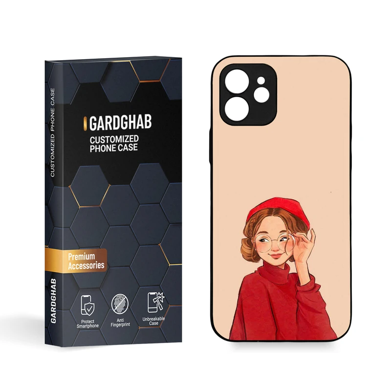  کاور گارد قاب مدل دخترانه مناسب برای گوشی موبایل اپل  iPhone 12