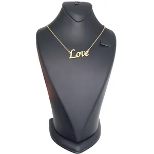 گردنبند نقره زنانه آی جواهر مدل Love
