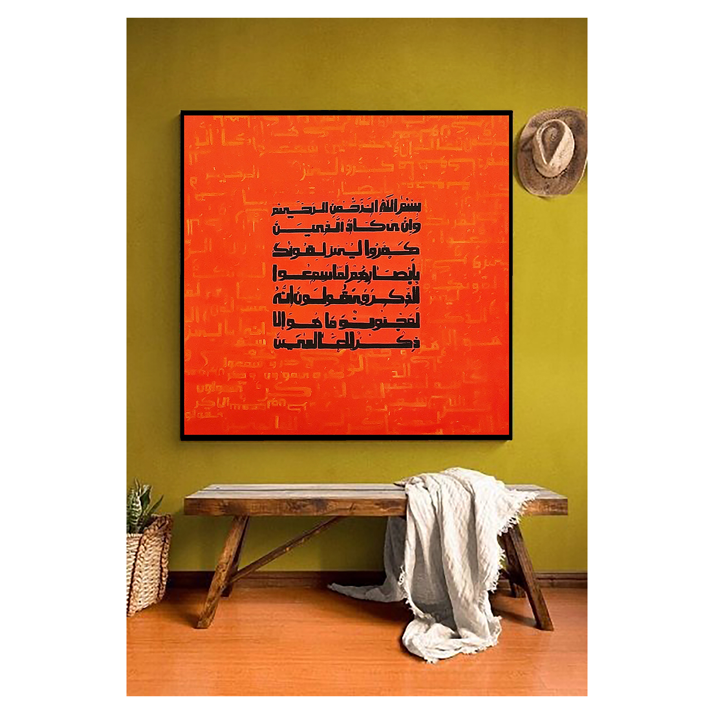 تابلو نقاشی رنگ روغن طرح ون یکاد