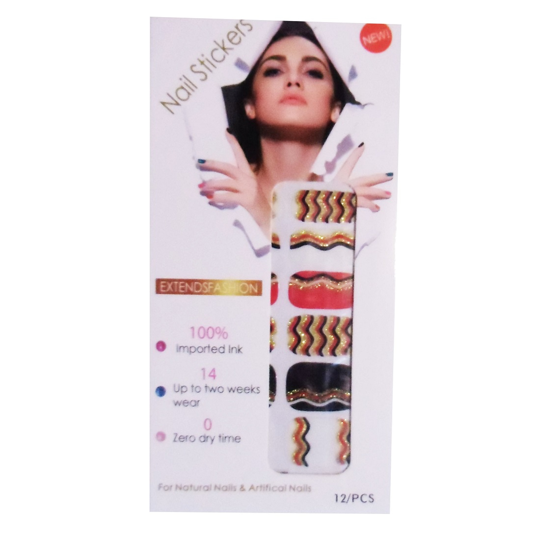 استیکر طراحی ناخن مدل 29