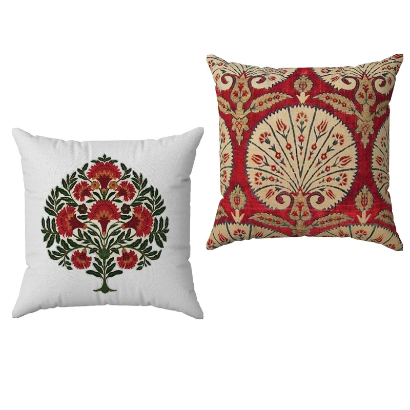 کاور کوسن کد MC215 سایز 45*45سانتی متر مجموعه 2 عددی