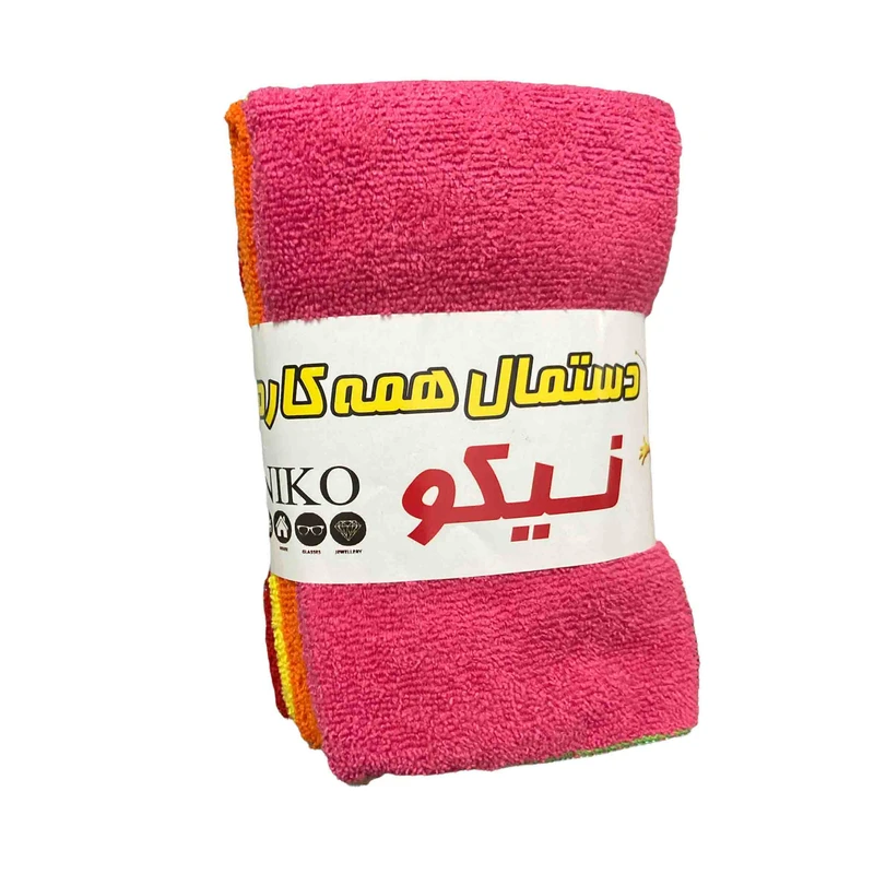 دستمال نظافت خودرو نیکو مدل NK40.30 بسته 4 عددی