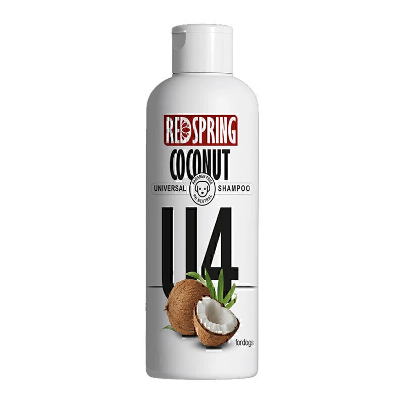 شامپو سگ رداسپرینگ مدل U4 نارگیل حجم 300 میلی لیتر