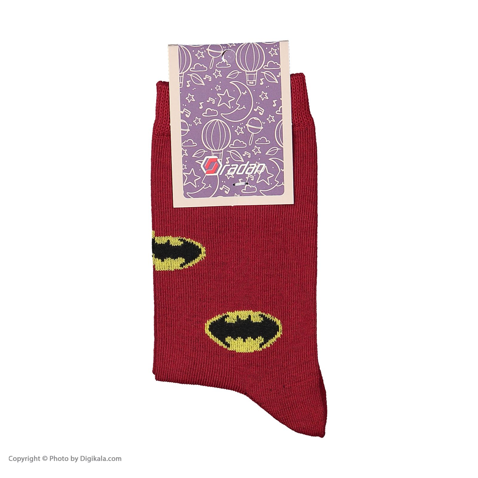 جوراب پسرانه رادان طرح بتمن کد 3000-29 - - 10