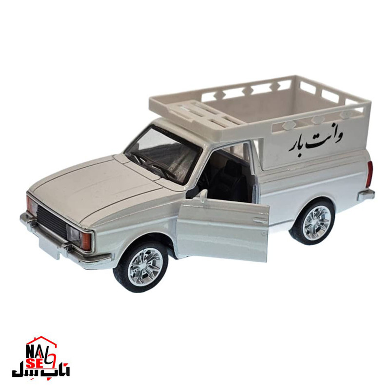 ماکت ماشین ناب سل مدل وانت پیکان باربند دار