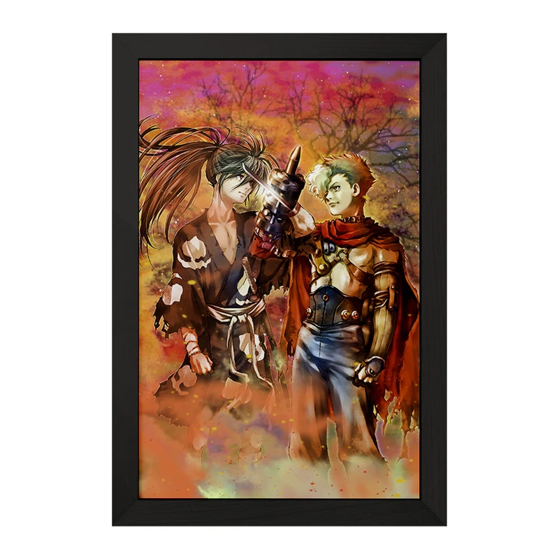 تابلو خندالو مدل ایکوما انیمه کابانری (Kabaneri) کد 35956