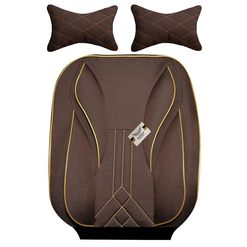 روکش صندلی خودرو سوشیانت مدل سناتور مناسب برای پژو پارس به همراه پشت گردنی