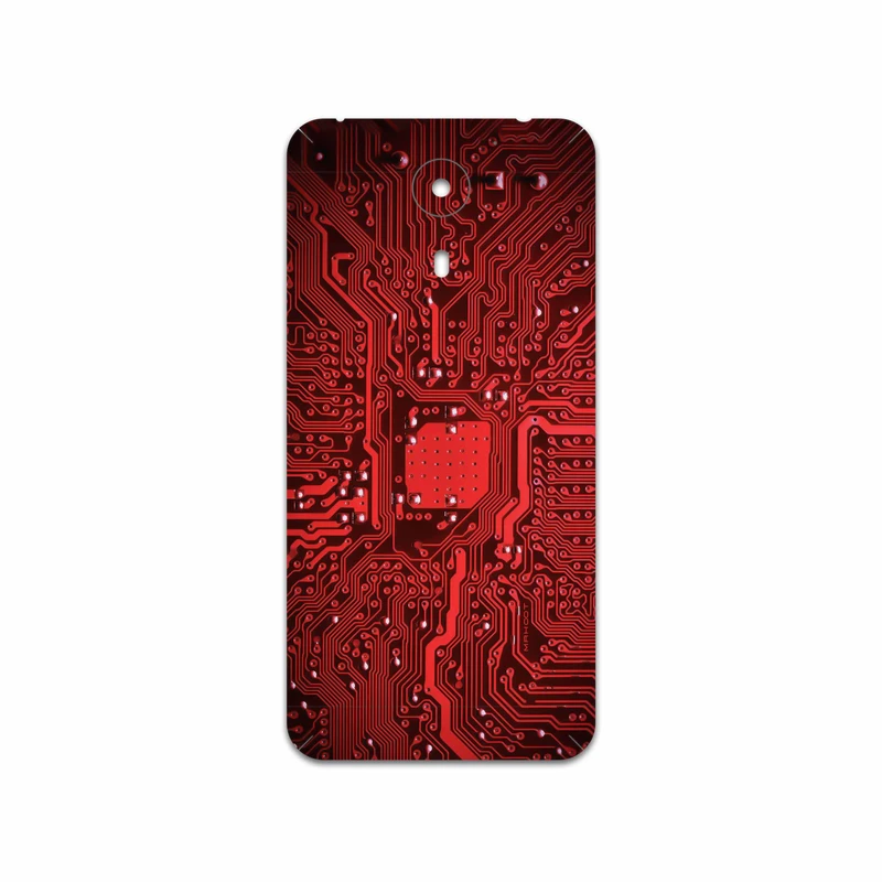 برچسب پوششی ماهوت مدل Red Printed Circuit Board مناسب برای گوشی موبایل جی ال ایکس Aria