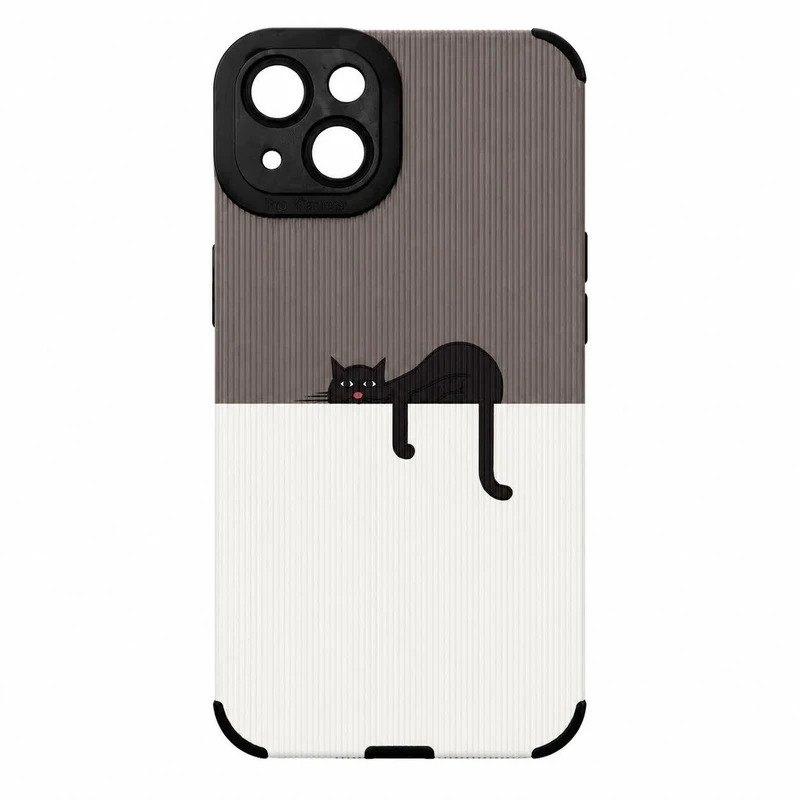 کاور مدل cbrt-001 طرح گربه مناسب برای گوشی موبایل اپل iPhone 13