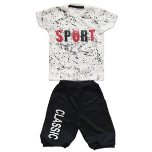 ست تی شرت و شلوارک بچگانه مدل SPORT