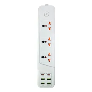 چندراهی برق مدل 2TYPEC+4USB