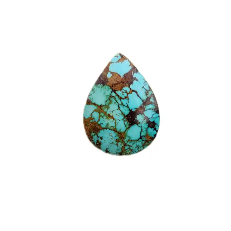 نگین فیروزه مدل اصل نیشابور NC-296 اشکی