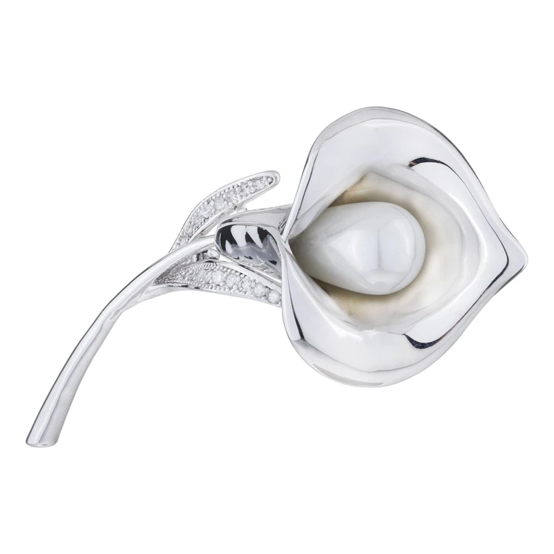 گل سینه زنانه شهر جواهر مدل SJ-HBR136