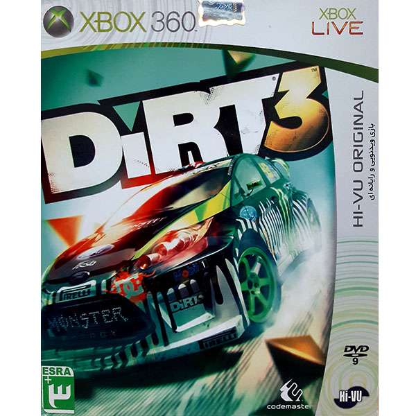 بازی Dirt 3 مخصوصX box 360