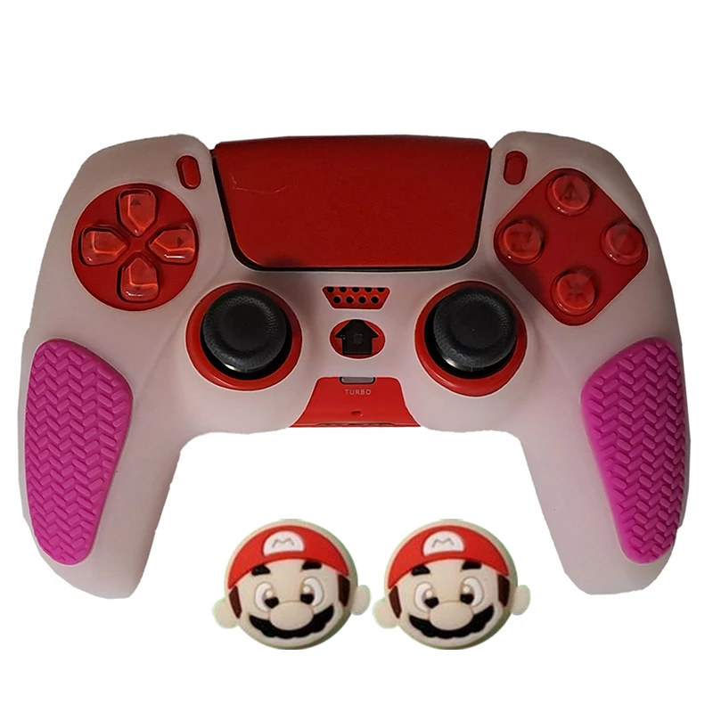  محافظ دسته بازی پلی استیشن 5 مدل Anti Slip shining wp PS5615 به همراه روکش آنالوگ