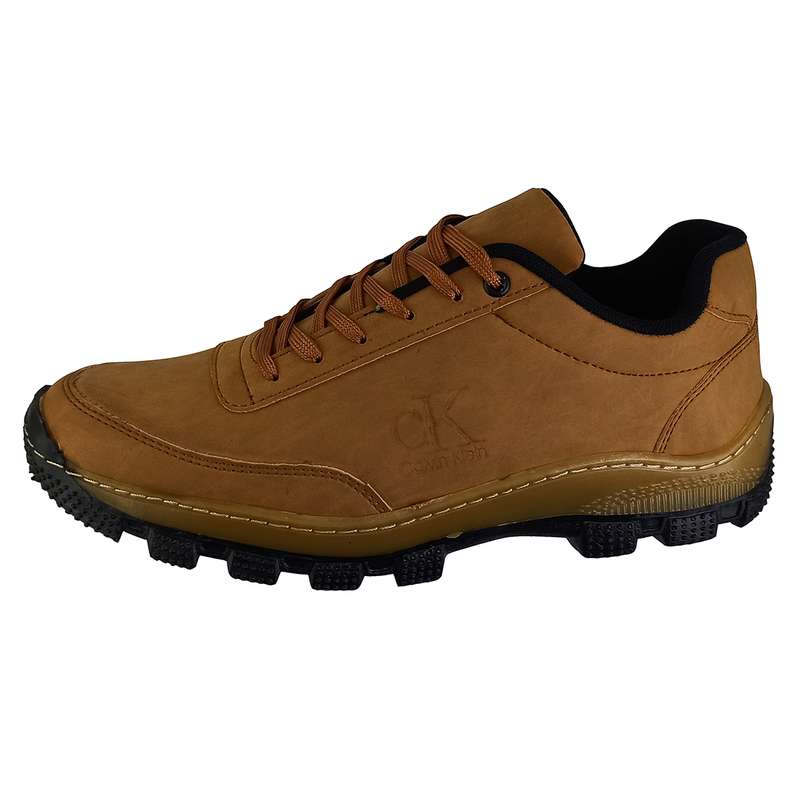 کفش روزمره مردانه مدل حسام رنگ عسلی