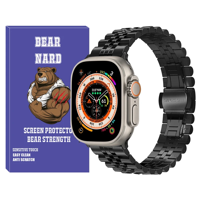 بند برنارد مدل 5Bead BR مناسب برای اپل واچ Ultra / Ultra 2 سایز 49 میلی متری