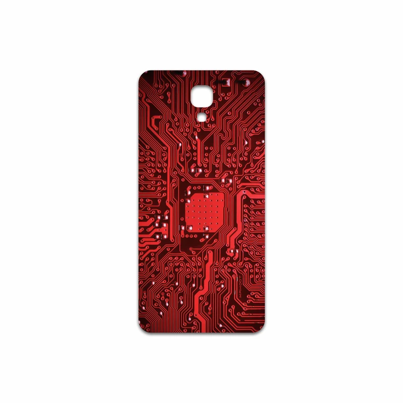 برچسب پوششی ماهوت مدل Red Printed Circuit Board مناسب برای گوشی موبایل ال جی X screen