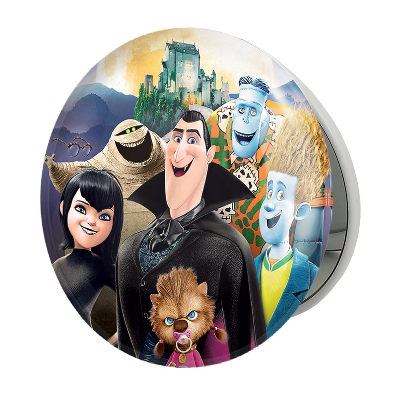 آینه جیبی خندالو طرح هتل ترانسیلوانیا Hotel Transylvania مدل تاشو کد 3757 
