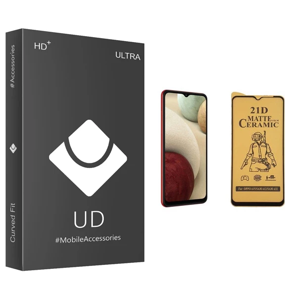 محافظ صفحه نمایش سرامیکی یو دی مدل ULTRA مناسب برای گوشی موبایل سامسونگ Galaxy A12