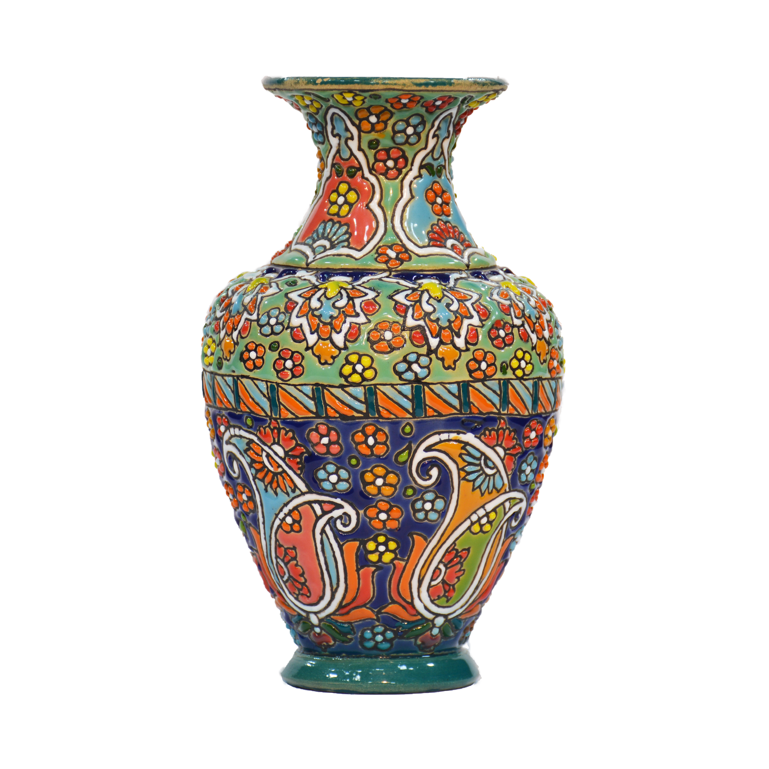 Enamel vase, Toranj Model, code 1