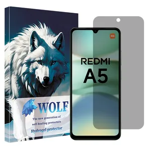 Wolf Tough model privacy screen protector suitable for Xiaomi Redmi A5 4G mobile phone