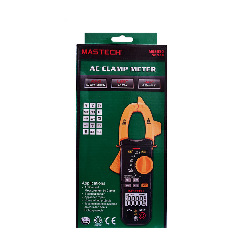 مولتی متر کلمپی مستک مدل MS2030