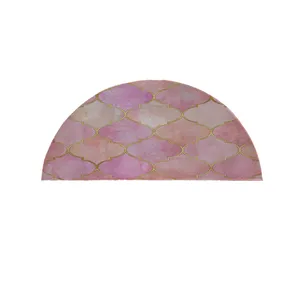 پادری مدل نیم دایره طرح قلب کد 8616 سایز 90×45 سانتی متر