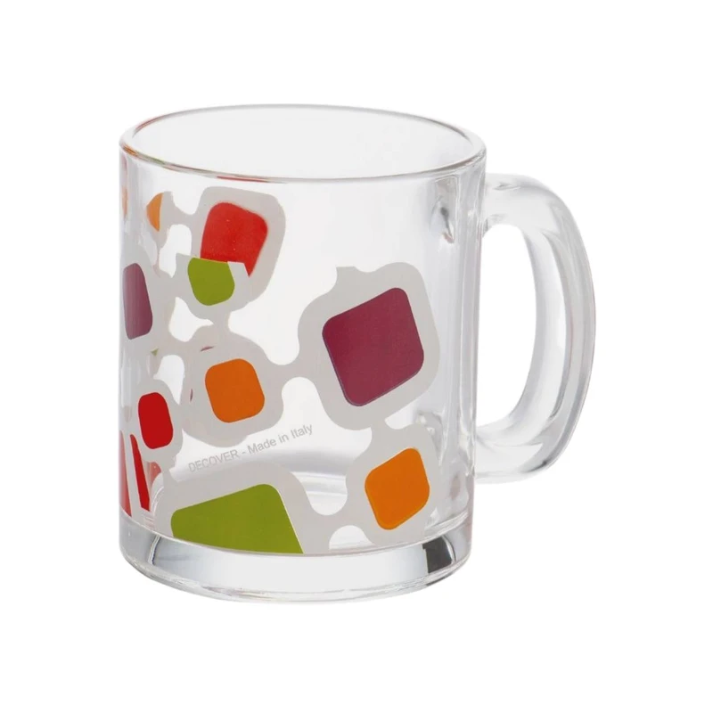 لیوان مدل دکوور لته طرح مربع کد 126