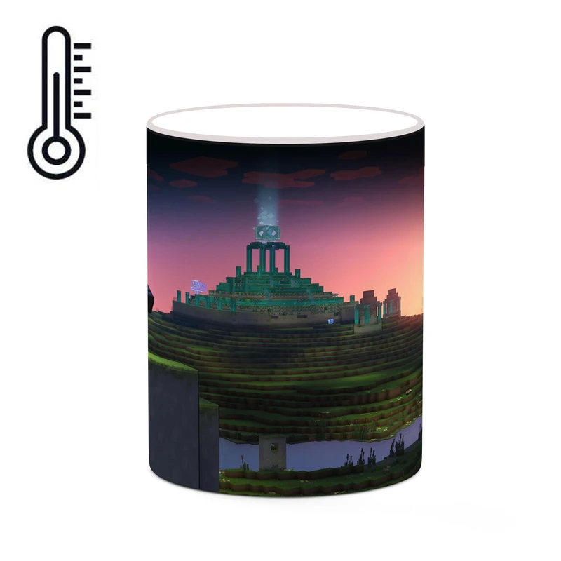 ماگ حرارتی کاکتی طرح ماینکرافت minecraft مدل mgh41428