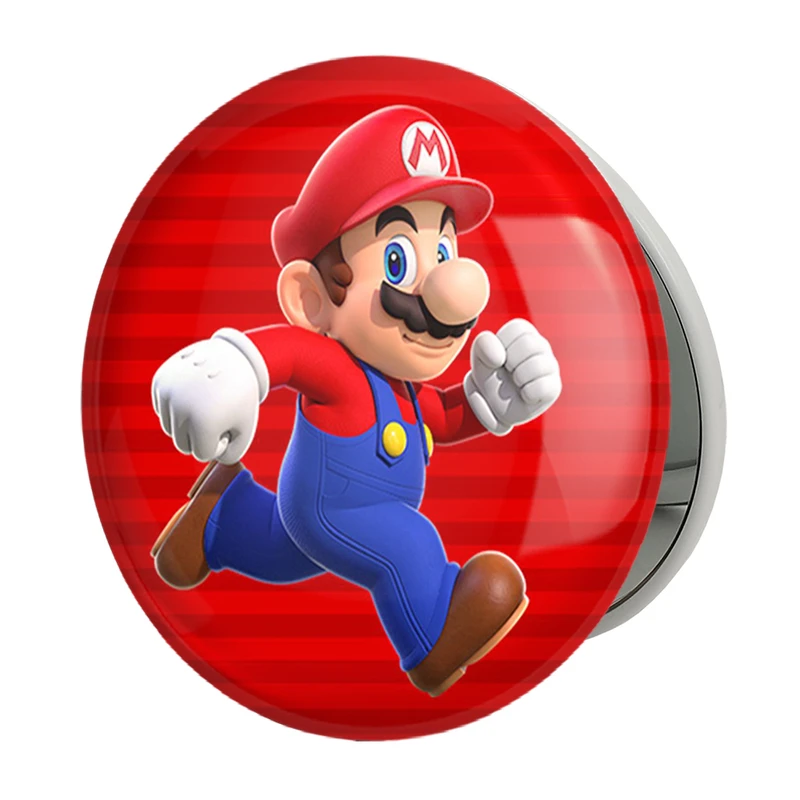 آینه جیبی خندالو طرح سوپر ماریو مدل تاشو کد 30424
