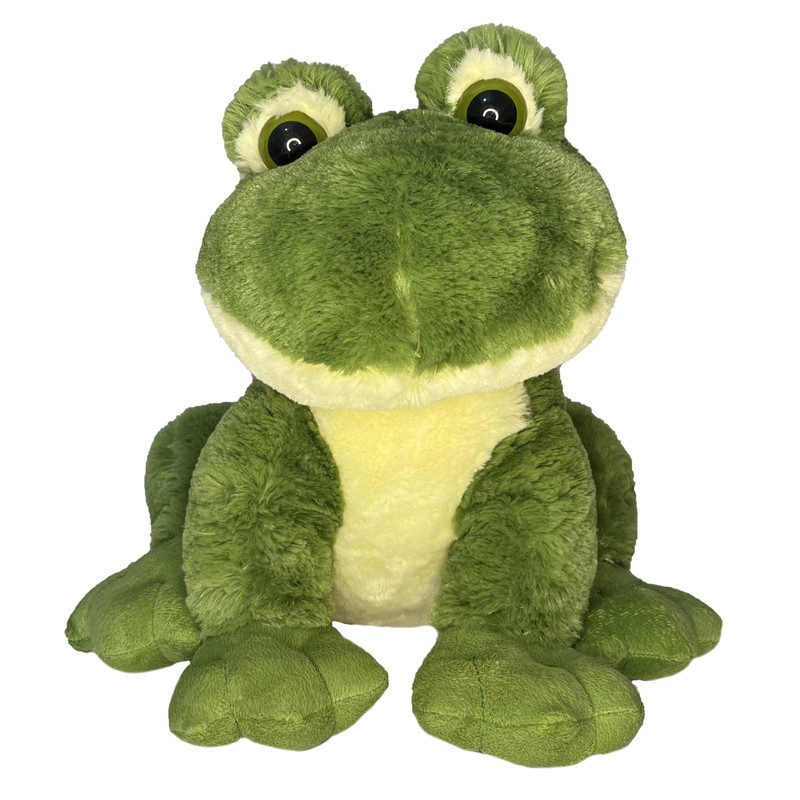 عروسک طرح قورباغه مدل ToysRus Frog کد SZ12/999 ارتفاع 34 سانتی‌متر