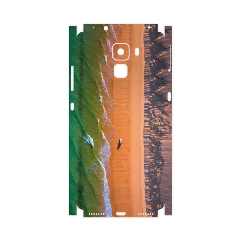 برچسب پوششی ماهوت مدل Beach and Green Sea-FullSkin مناسب برای گوشی موبایل آنر 7