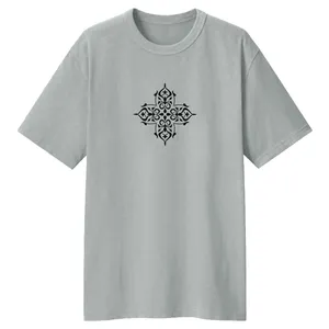 تی شرت لانگ زنانه مدل سنتی کد LL23 رنگ طوسی