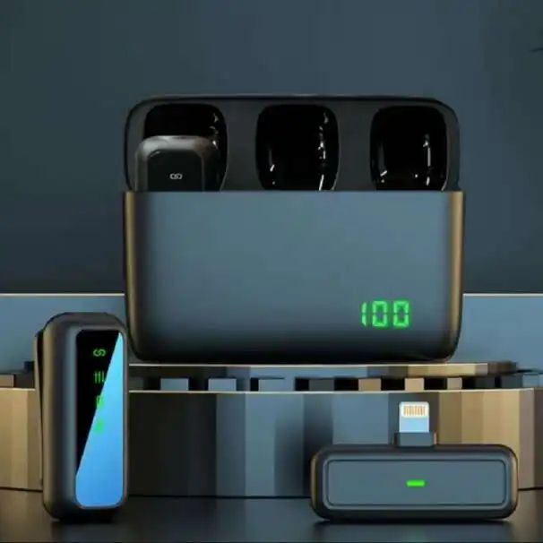 ست میکروفن یقه ای بی سیم مدل answer SX6 dual type-c