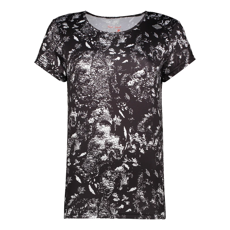 تی شرت آستین کوتاه ورزشی زنانه پانیل مدل 600BKW