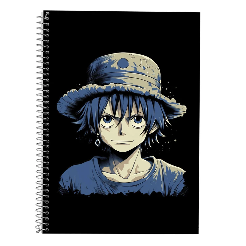 دفتر زبان 50 برگ مدوپد مدل سه خط طرح وان پیس One Piece کد DF11466