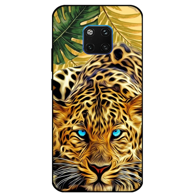 کاور مگافون طرح پلنگ مدل 7455 مناسب برای گوشی موبایل هوآوی Mate 20 Pro 