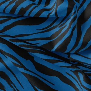 پارچه لباس مدل کرپ بوگاتی طرح ببری کد 9104G