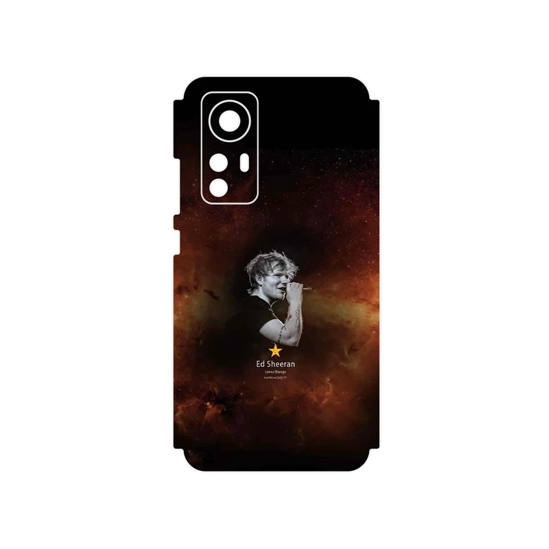 برچسب پوششی ماهوت مدل Ed Sheeran مناسب برای گوشی موبایل شیائومی 12