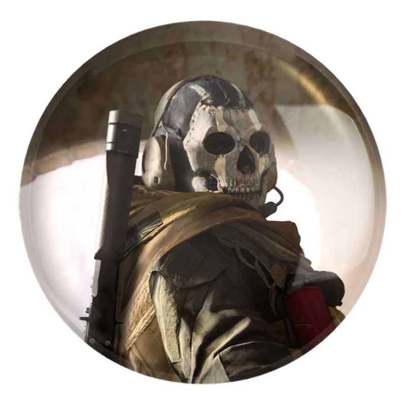 پیکسل خندالو طرح بازی کال آف دیوتی مدرن وارفر وارزون گوست کد 26117 مدل بزرگ