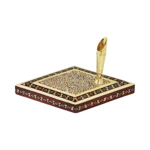 قلمدان خاتم کاری مدل لوزی 