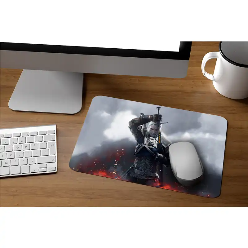 ماوس پد طرح ویتچر وایلد هانت مدل mpb278