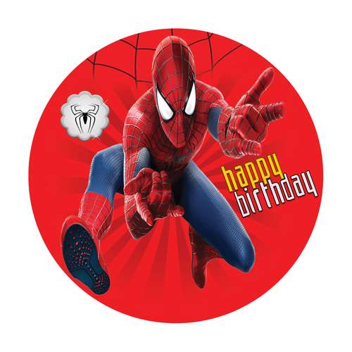 بنر تم تولد طرح مرد عنکبوتی کد B-SED_3389