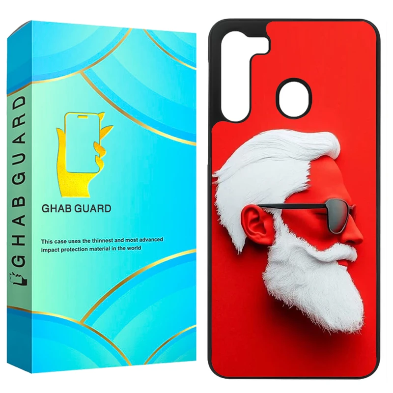 کاور قاب گارد طرح چهره مدل GCHPA21 مناسب برای گوشی موبایل سامسونگ Galaxy A21