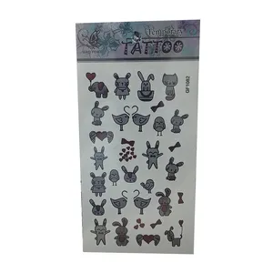 تتو موقت طرح فانتزی کد 1082