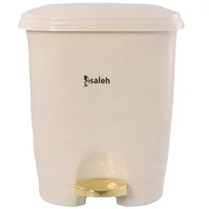 سطل زباله پدالی صالح پلاستیک مدل PJ-106271