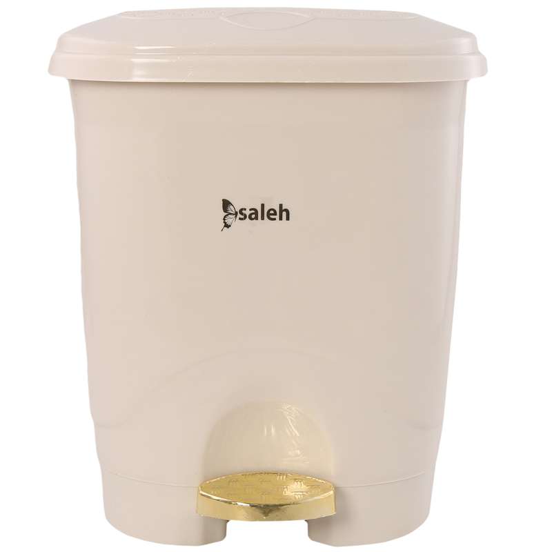 سطل زباله پدالی صالح پلاستیک مدل PJ-106269
