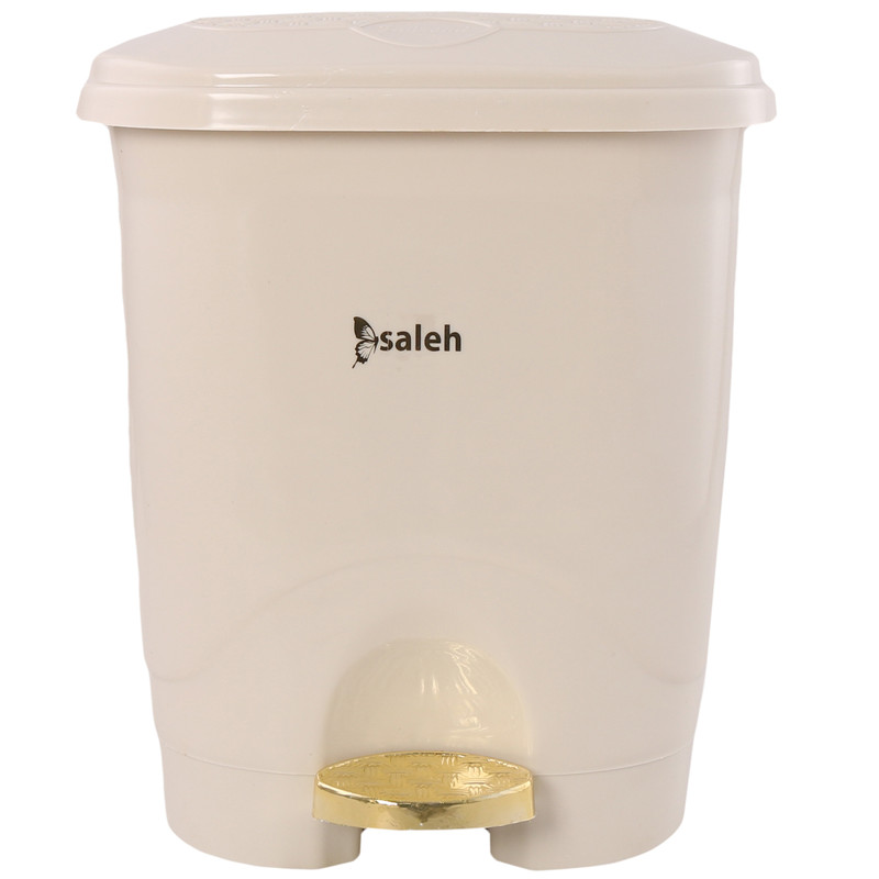 سطل زباله پدالی صالح پلاستیک مدل PJ-106269