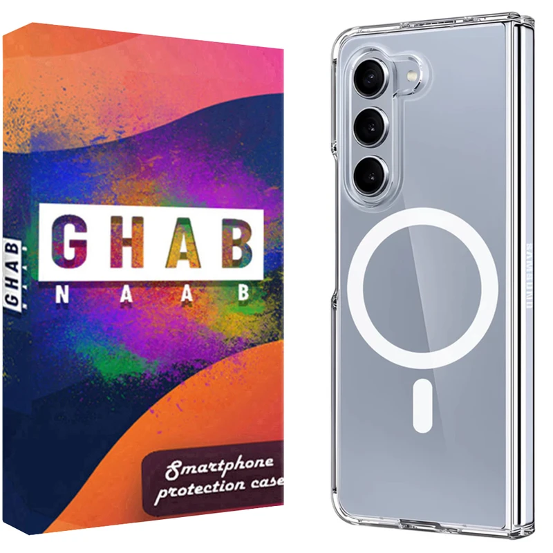 کاور قاب ناب مدل Clear Magsafe Magnetic مناسب برای گوشی موبایل سامسونگ Galaxy Z Fold 3